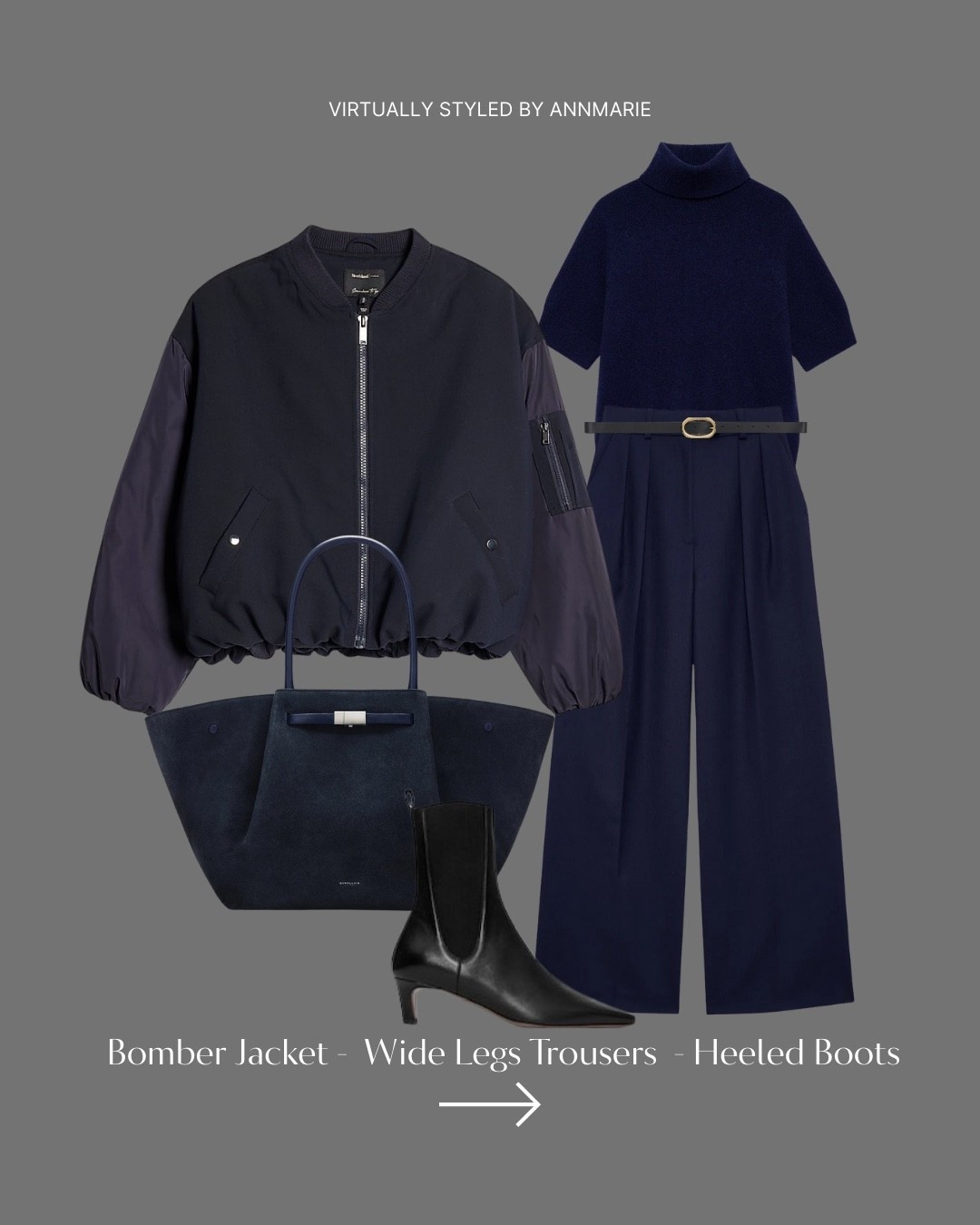 Bomber jacket outfit 