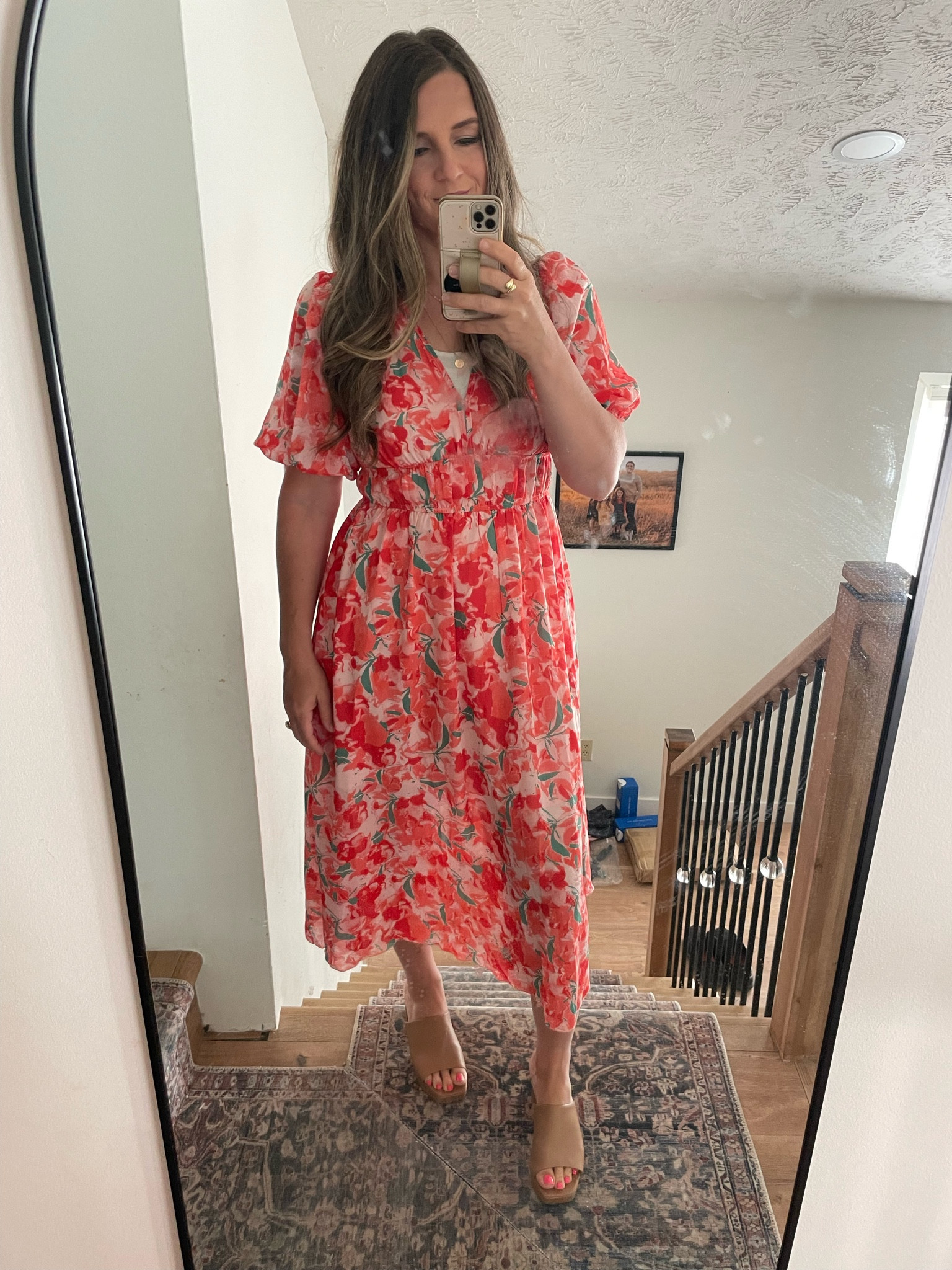 Love this spring outfit. Great for summer also. Light and flattering. Sandals.

#LTKmidsize #LTKSeasonal #LTKwedding