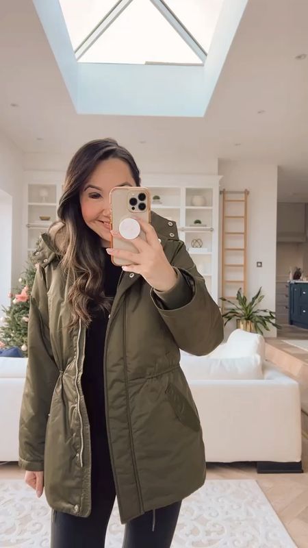 This green parka jacket is the warmest thing and currently on major sale for #blackfriday ❤️ Use code AFAMIE for an extra 15% off! ✨ 

I sized down in this one and took an XXS ✨

#LTKCyberWeek #LTKeurope #LTKsalealert