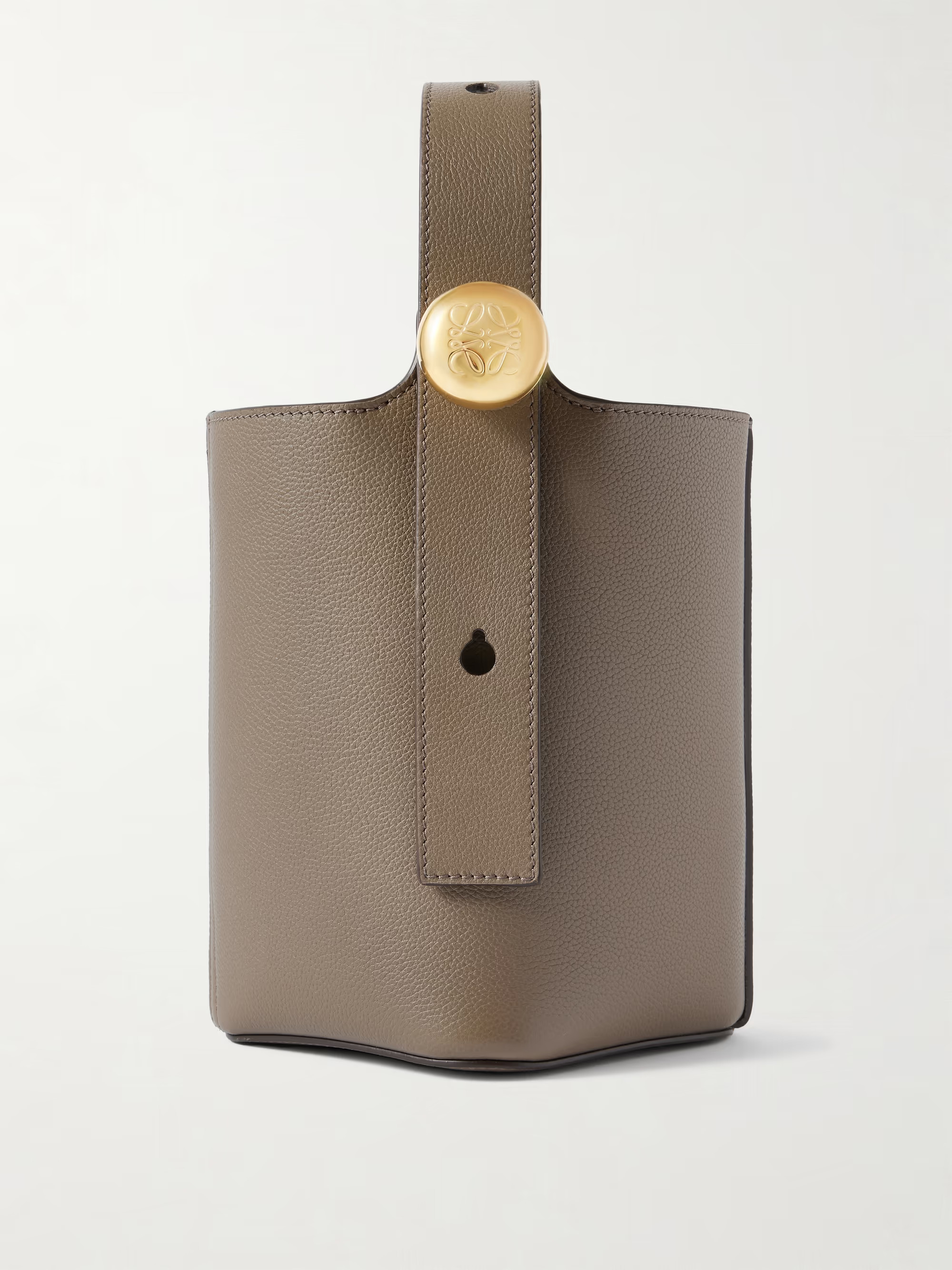 Pebble mini textured-leather tote | NET-A-PORTER (US)