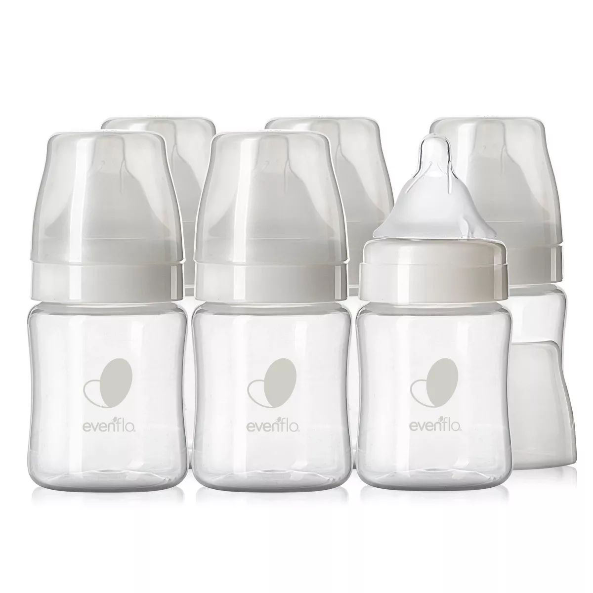 Evenflo 6pk Balance Wide-Neck Anti-Colic Baby Bottles - 5oz | Target