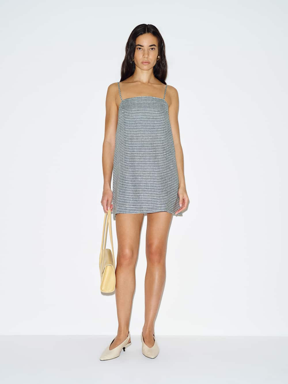 Aubree Linen Dress | Reformation (Global)