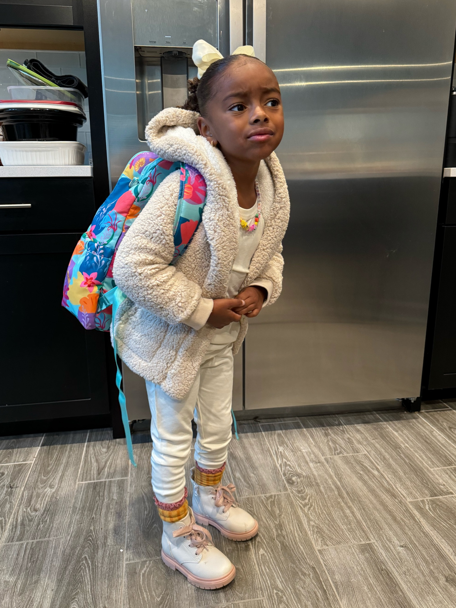 Laila’s look for today. She is ready for Florida’s 3 days of winter 😂

#LTKfamily #LTKkids