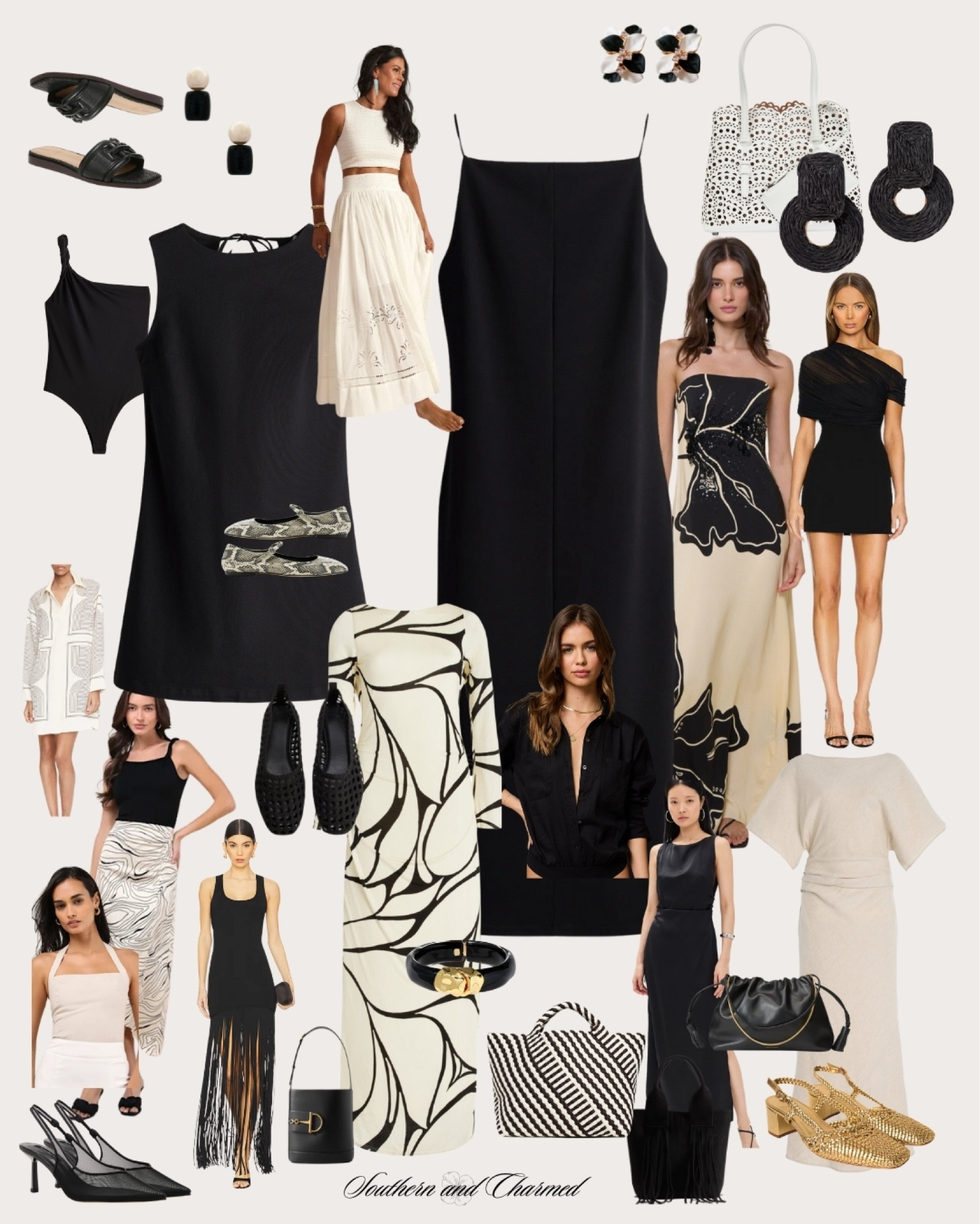 Black and white resort wear, travel, destination wedding, bump friendly, spring break outfits, spring wedding guest dress

#LTKSwim #LTKWorkwear #LTKBump