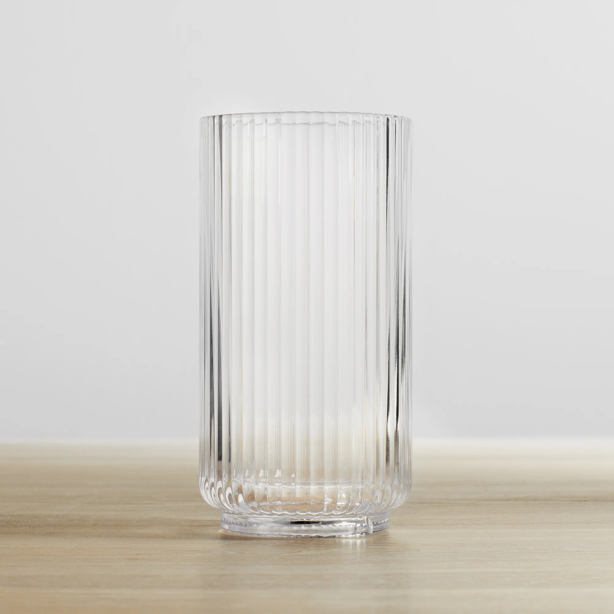 Laya Fluted Acrylic Drinking Glass (Set of 6) | Birch Lane
