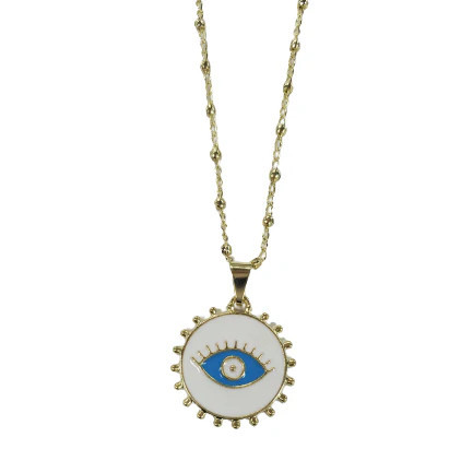 Protect Me Eye Necklace | Sheila Fajl