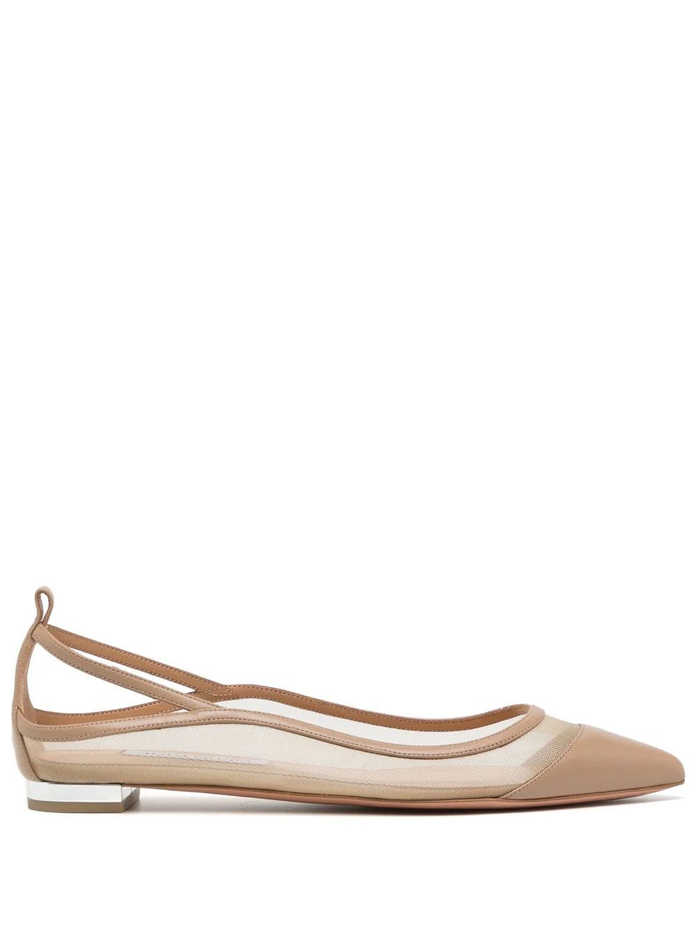 Aquazzura Secret Affair Ballerina Shoes - Farfetch | Farfetch Global