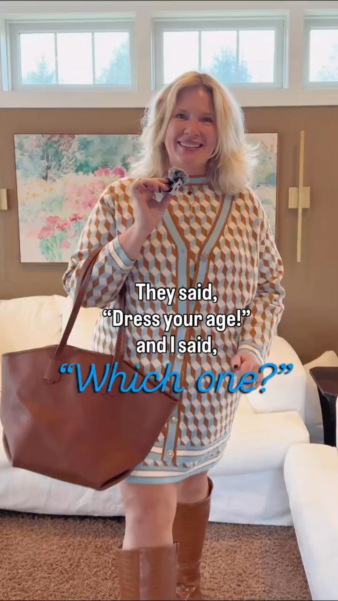 Own your style, no matter your size! Confidence looks great at any age. Embrace those midsize moments with flair! #midsizefashion #styleover50 #over40 #midsizestyle #midlifewomen #fashionover40 #over30style