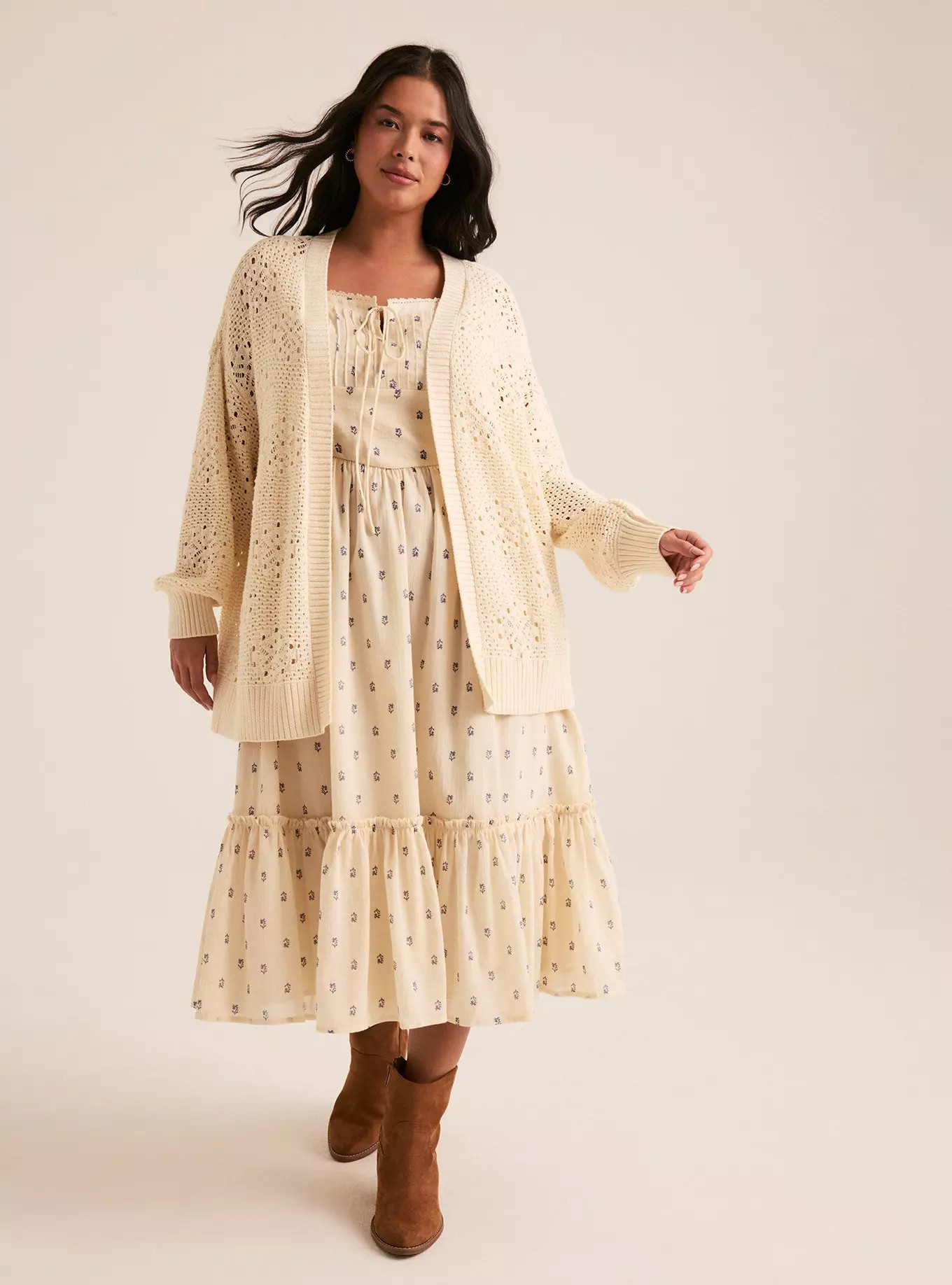 Festi Open Stitch Cardigan | Torrid (US & Canada)
