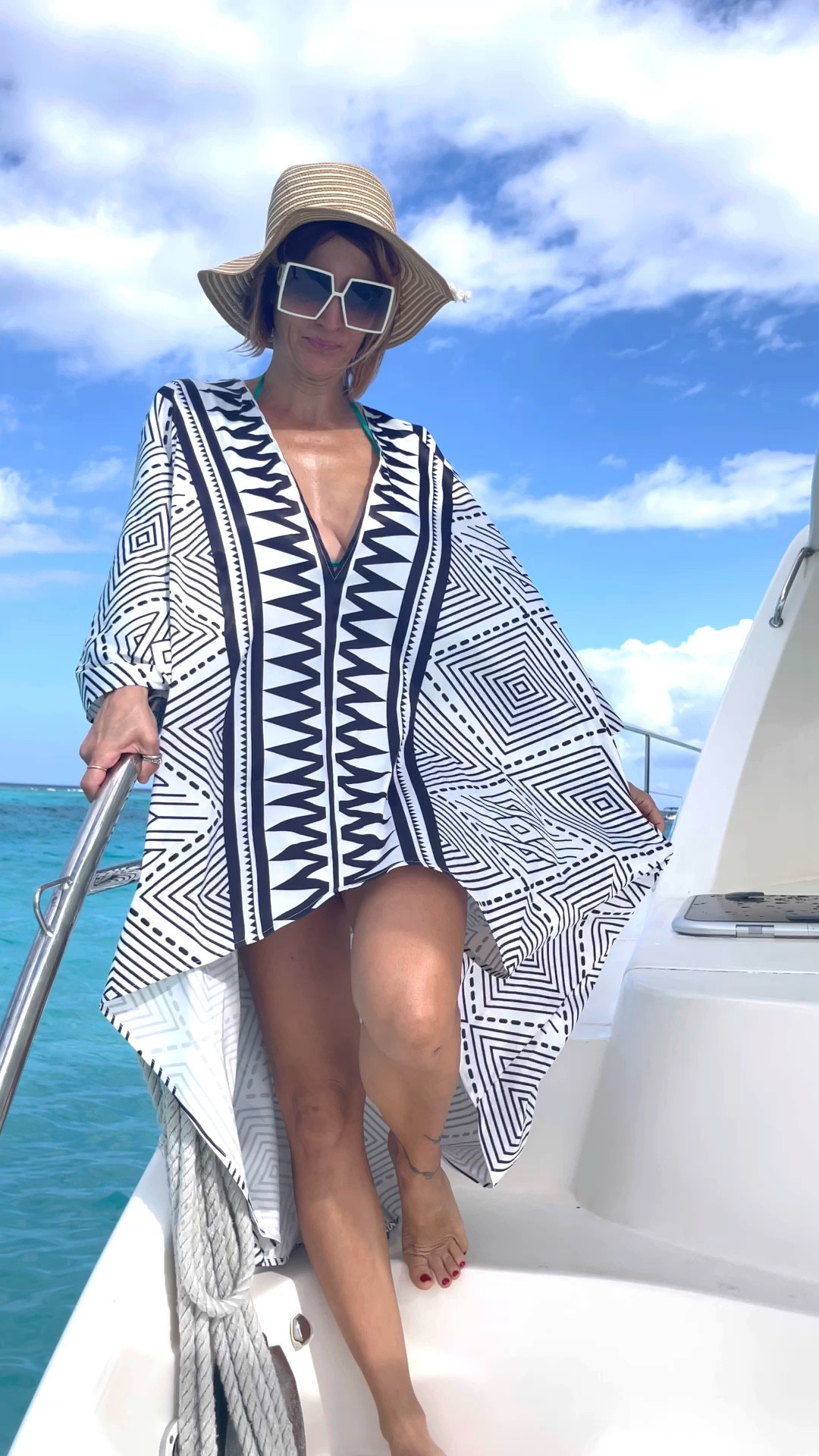 This stunning Kaftan dress is from Akira, so beautiful and chic, one size fit all 🤩

#LTKVideo #LTKbeauty #LTKover40