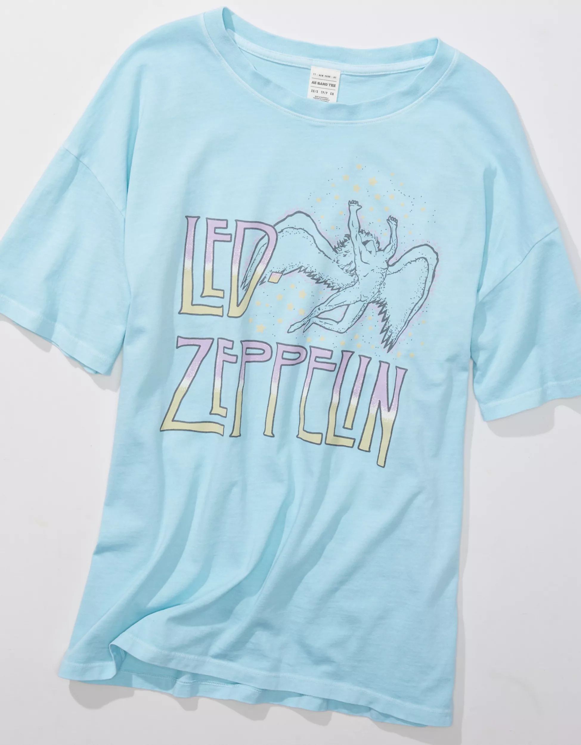 AE Oversized Led Zeppelin Graphic Tee | American Eagle Outfitters (US & CA)