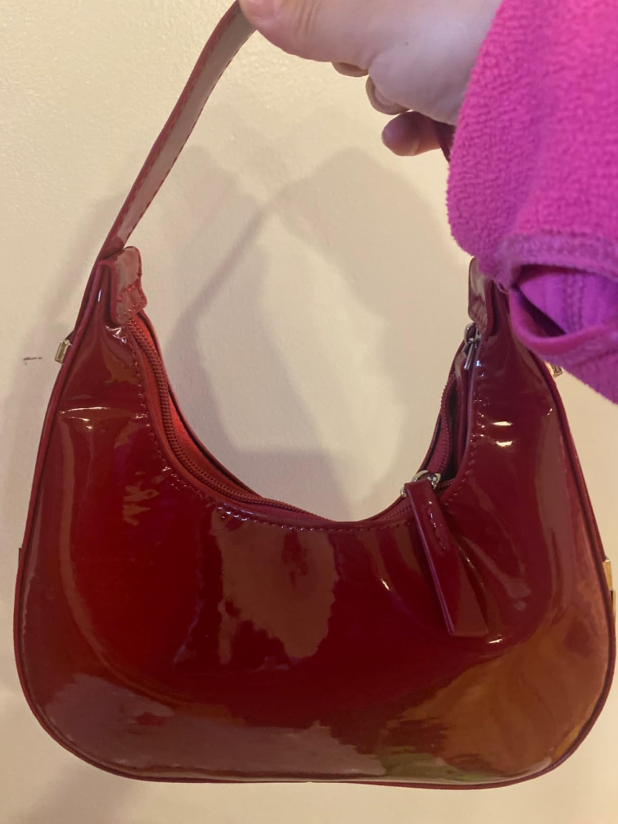 Women's Crescent Shoulder Bags Retro Y2k 90s Hobo Handbags Top Handle Y2k Underarm Bag Fashion Clutch Purses | Amazon (US)