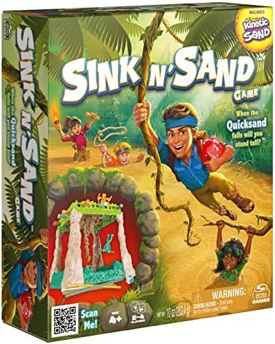 Sink N’ Sand, Quicksand Kids Board Game with Sand for Sensory Fun and Learning – Easy Toy Gif... | Amazon (US)