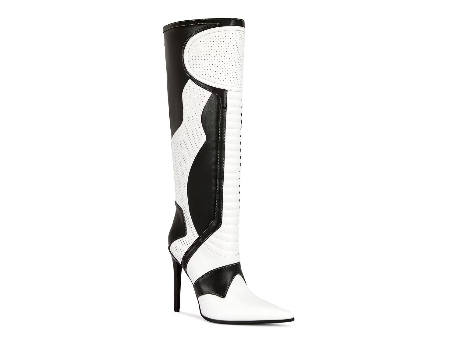 Azalea Wang Rodrigo Boot | Women's | Black/White | Size 6 | Boots | Stiletto | DSW