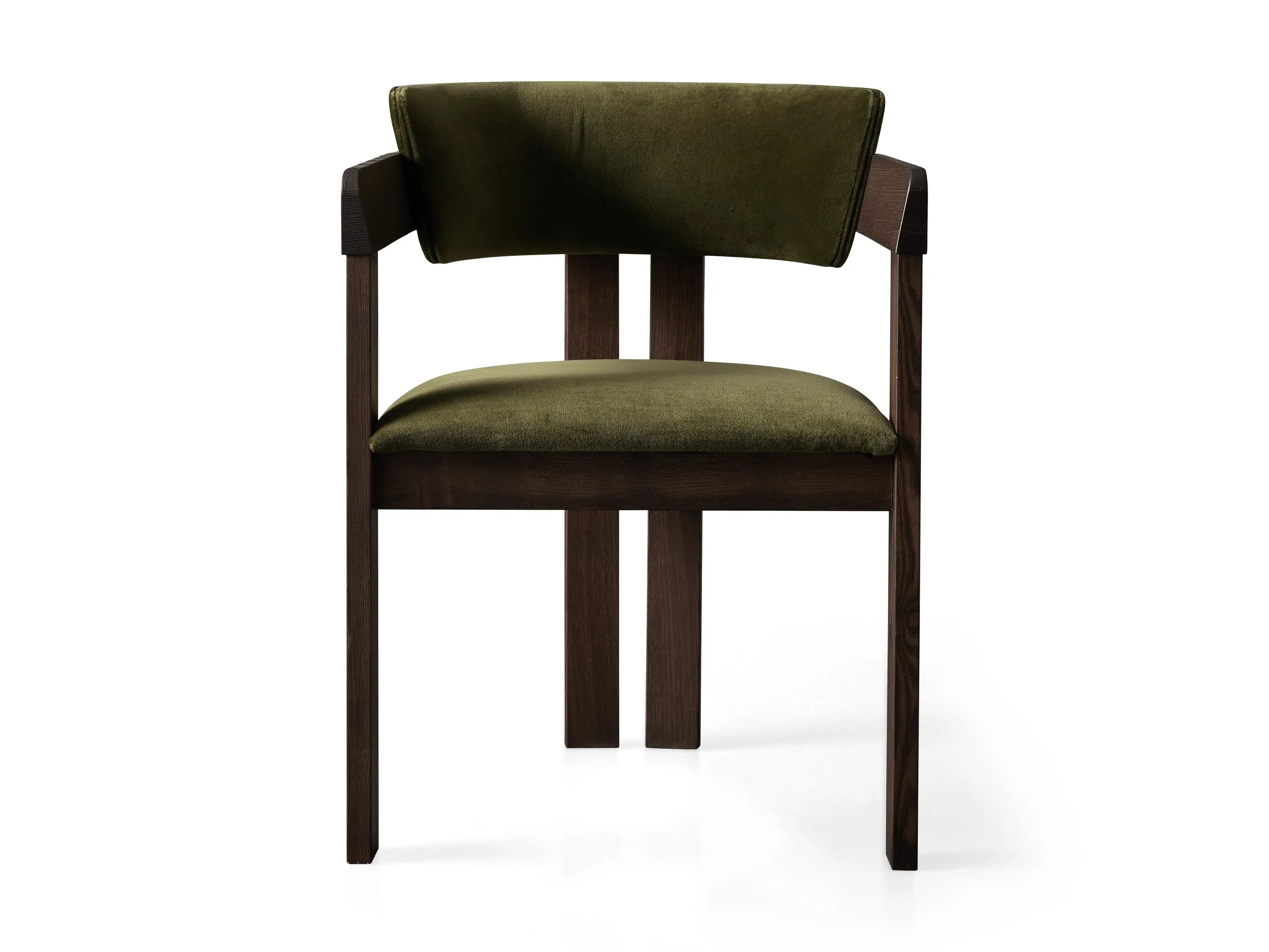 Rodin Dining Chair in  Vance Olive | Arhaus