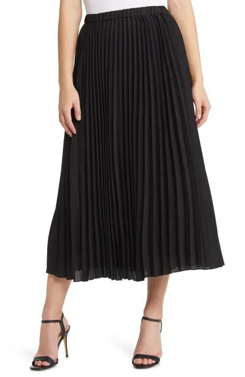 Plated black skirt | Nordstrom | Nordstrom