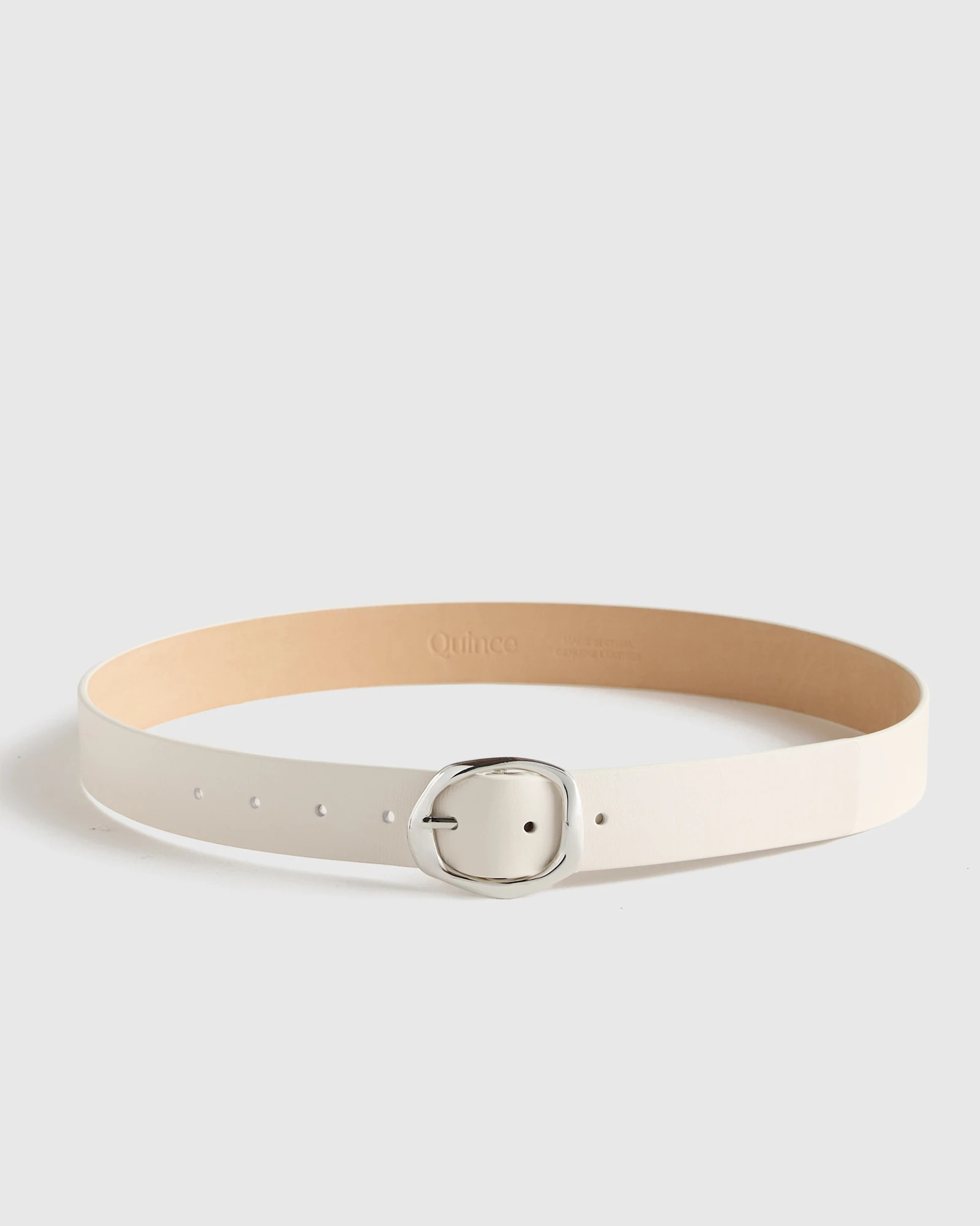 Zoe Sculptural European Leather Belt | Quince