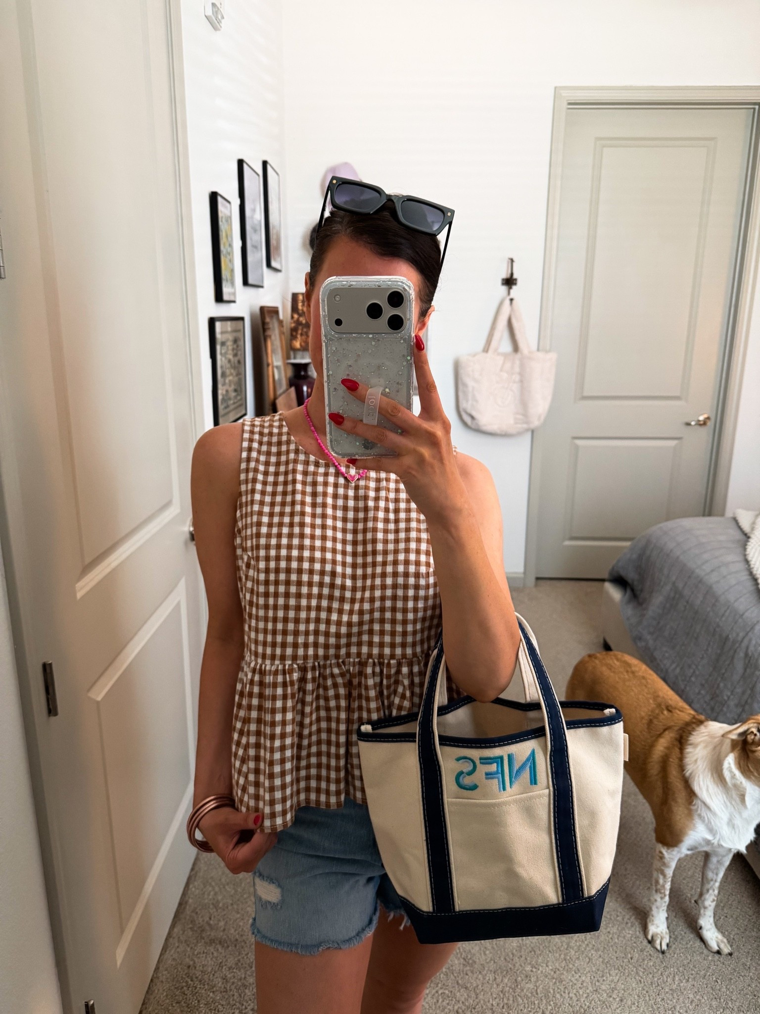 Gingham // spring // ootd // tote bag // denim shorts // summer tops // under $100 // get ready with me // outfit ideas // Amazon

#LTKootd #LTKdayinmylife #LTKSaleAlert