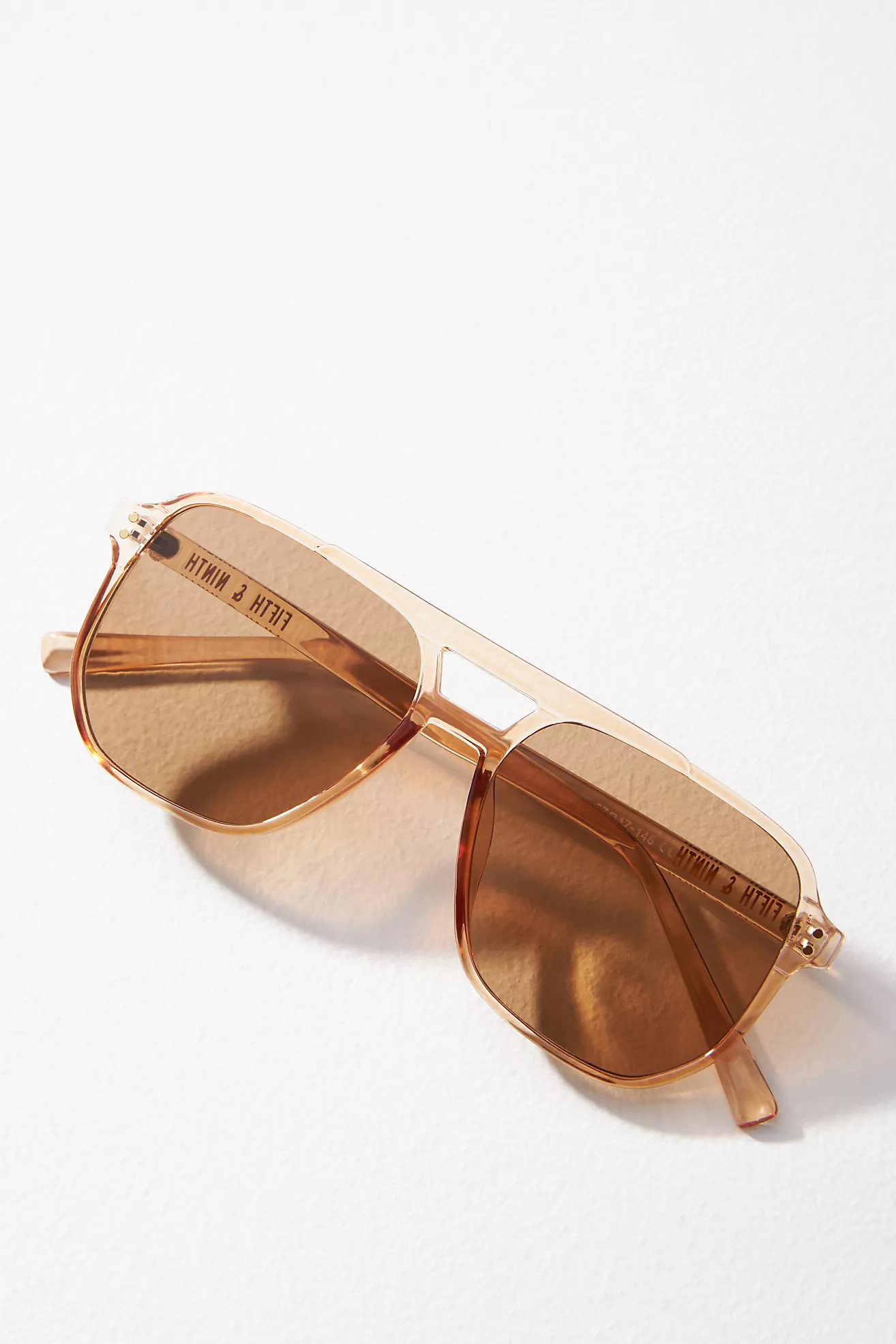 Fifth & Ninth Skye Aviator Sunglasses | Anthropologie (US)