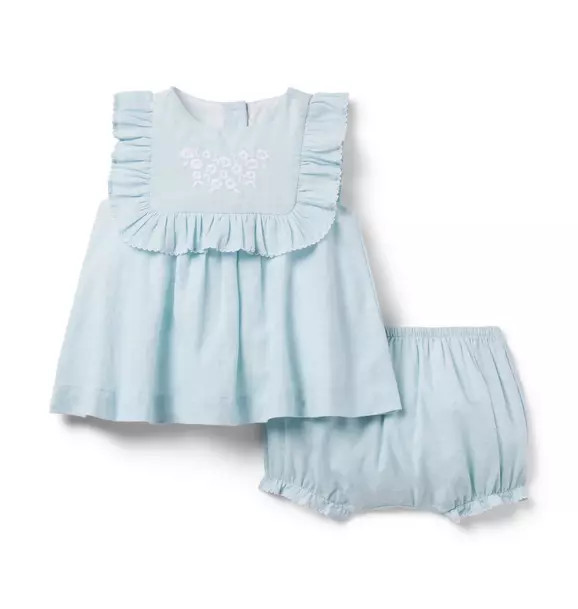 Baby Embroidered Floral Matching Set | Janie and Jack