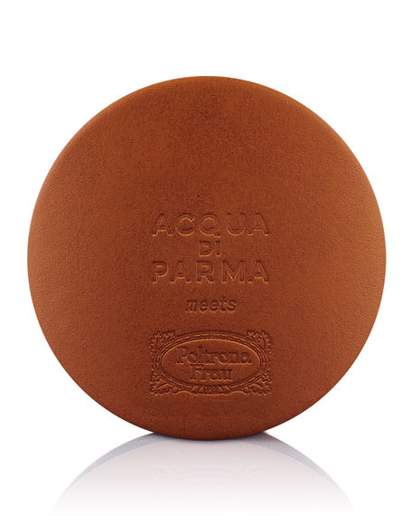 Acqua di Parma Brown Leather Car Diffuser Case | Neiman Marcus