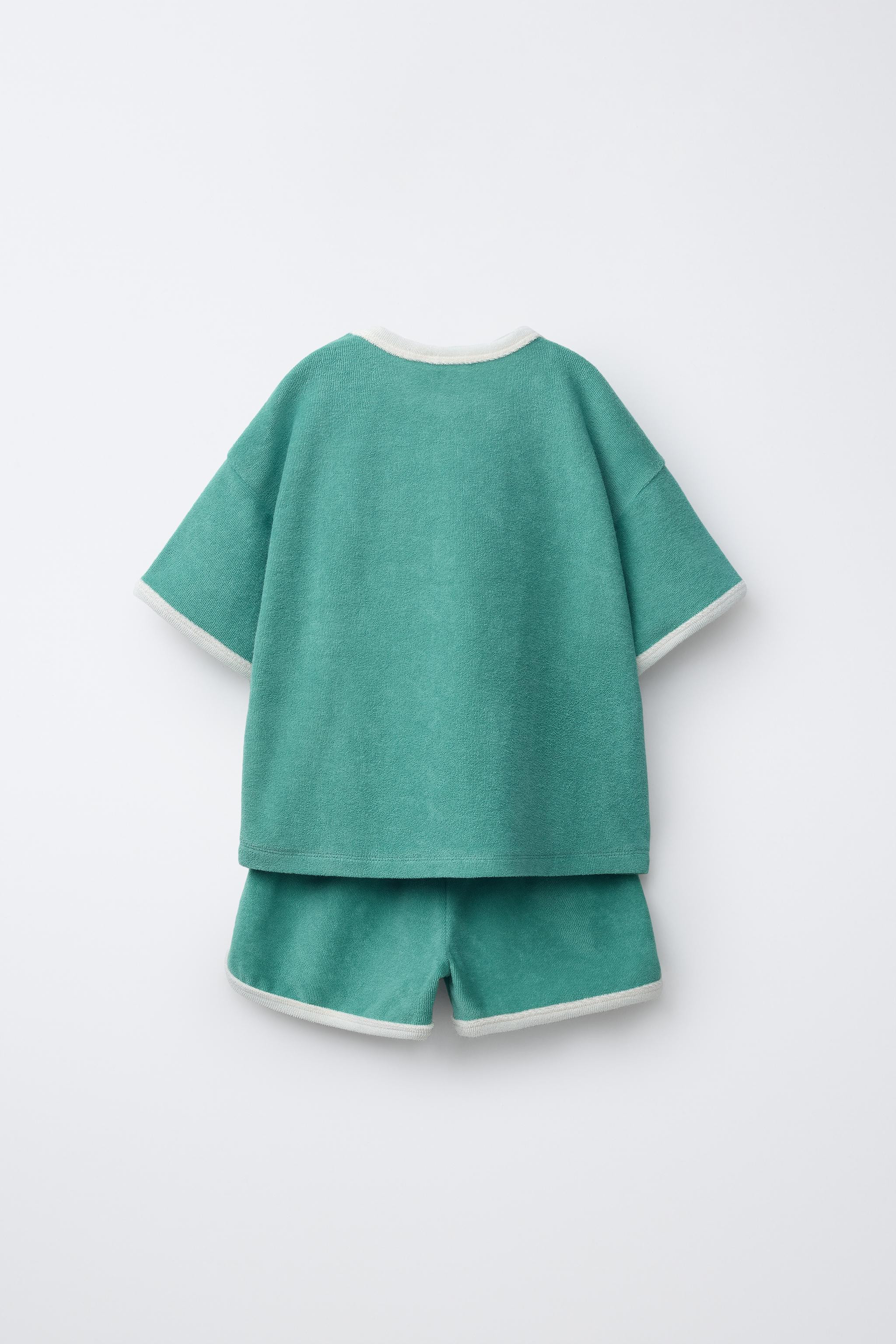 T-SHIRT AND SHORTS SET | Zara US