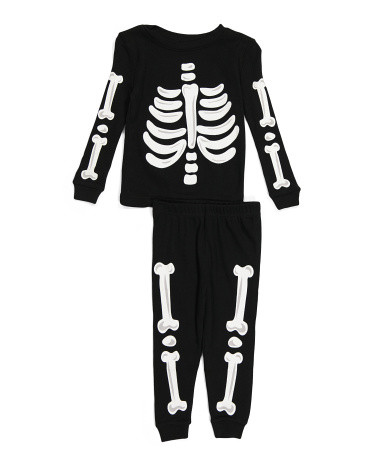 Black Skeleton Sleep Set | Marshalls