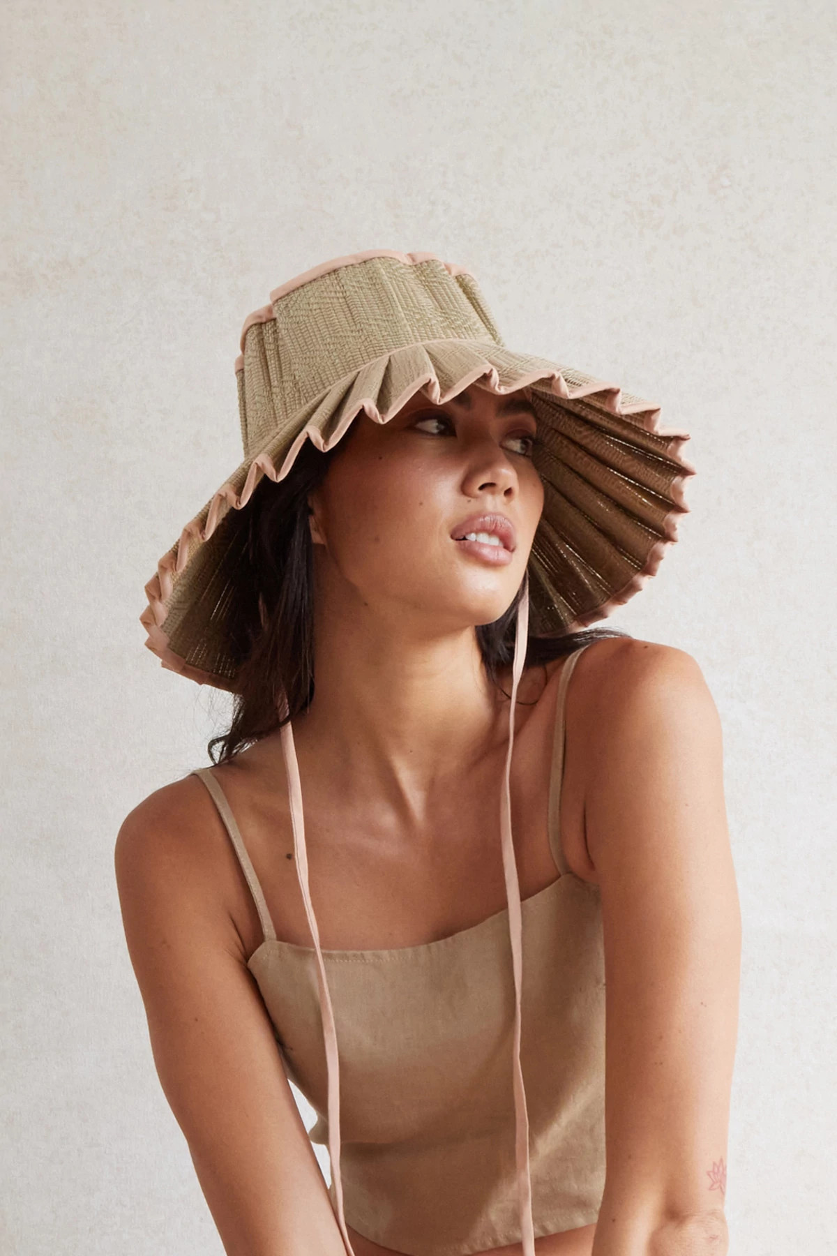 this sun hat is everything 

 #LTKdayinmylife #LTKSaleAlert #LTKSwim