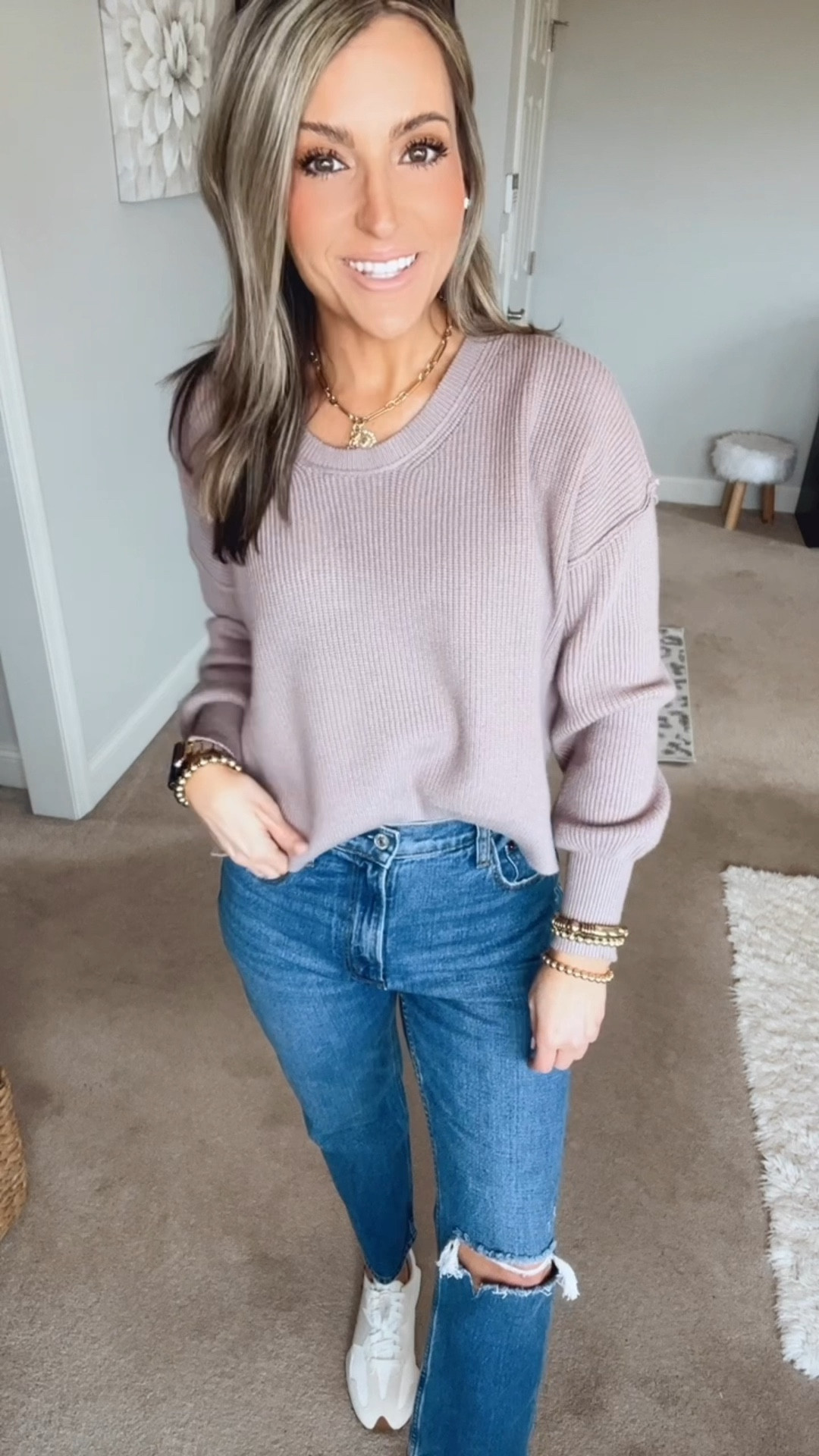 Love these jeans from Abercrombie! I get the curve love. TTS, or size up one if between. 30% off!! + additional 15% off when you click the coupon for the Viral Denim Sale! 

#LTKStyleTip #LTKWatchNow #LTKSaleAlert