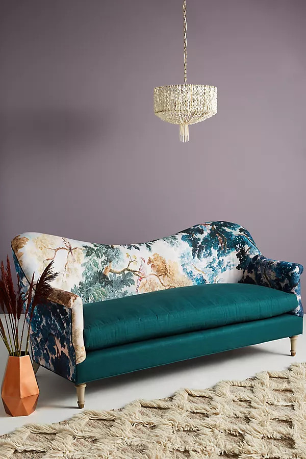 Judarn Linen Pied-A-Terre Sofa | Anthropologie (US)