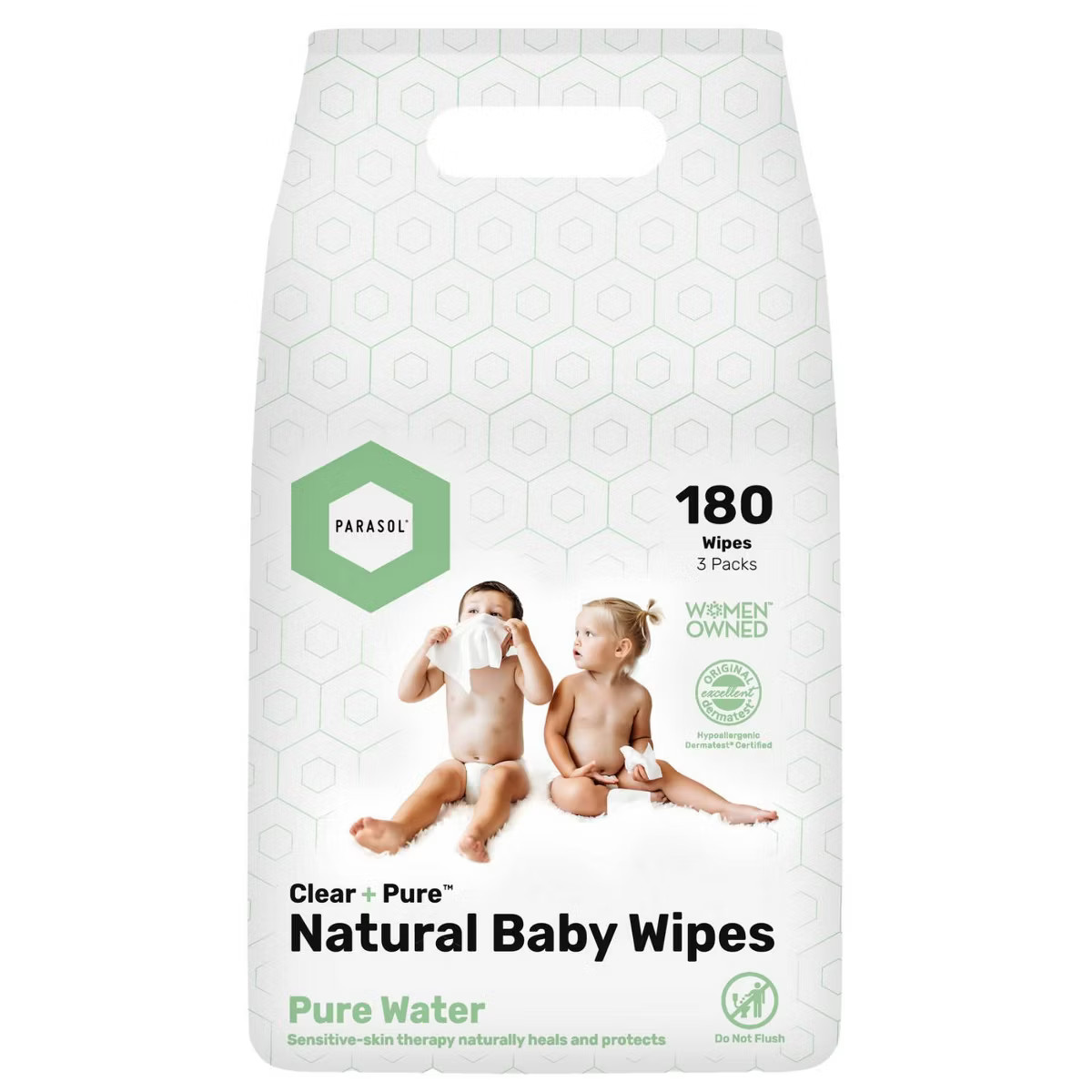 Parasol Clear+Pure Natural Baby Wipes | Target