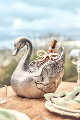 Delphine Swan Ice Bucket | Anthropologie (US)