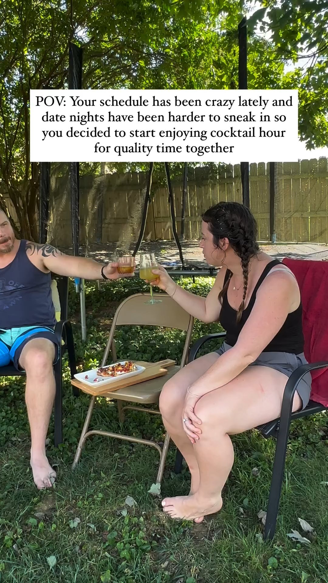 start your own cocktail hour 

An easy, low-key way to sneak in a mini date night

Nosh: peach bruschetta 🍑
Drink: white wine + peach juice & jalapeno for Emily , whiskey on ice for Eric

#LTKHome #LTKFamily #LTKFindsUnder50