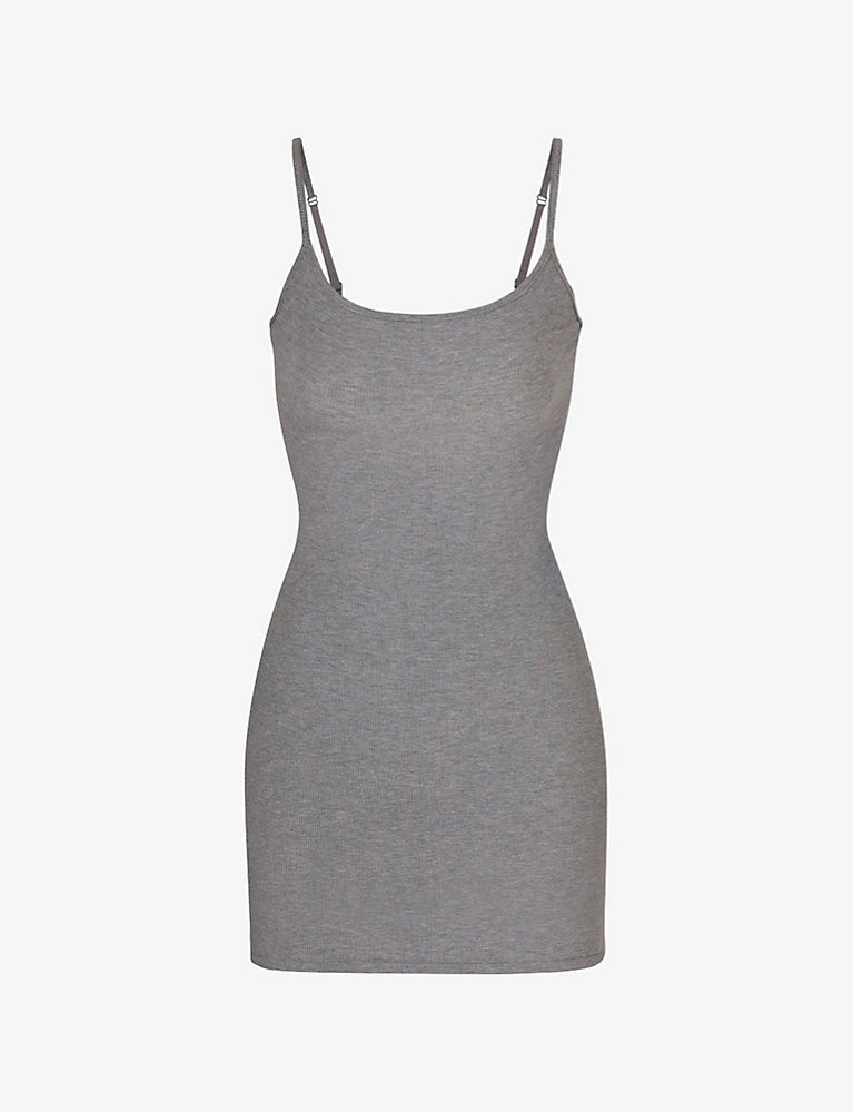 SKIMS Soft Lounge stretch-jersey mini dress | Selfridges