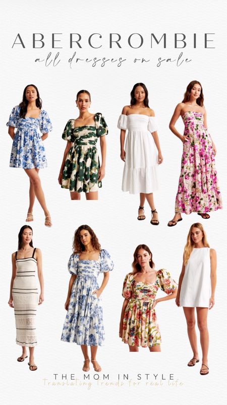 Abercrombie all dresses on sale  20% off + an additional 15% off with code DRESSFEST

#LTKSaleAlert #LTKFindsUnder50 #LTKFindsUnder100