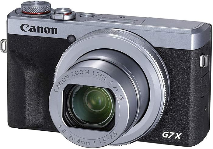 Canon PowerShot G7X Mark III Digital Camera Lens Kit (Silver) | Amazon (US)