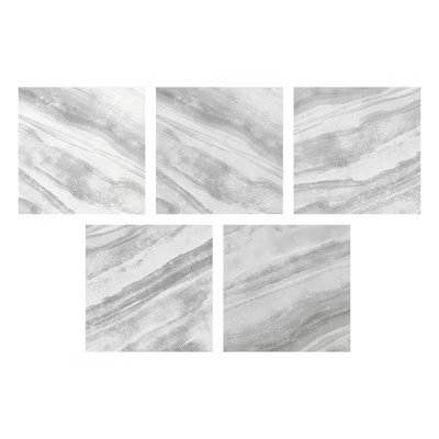 FloorPops 10ct 12"x12" Polished Peel and Stick Floor Tiles Assorted Gray: Vinyl Marble Style, Water-Resistant Flooring | Target