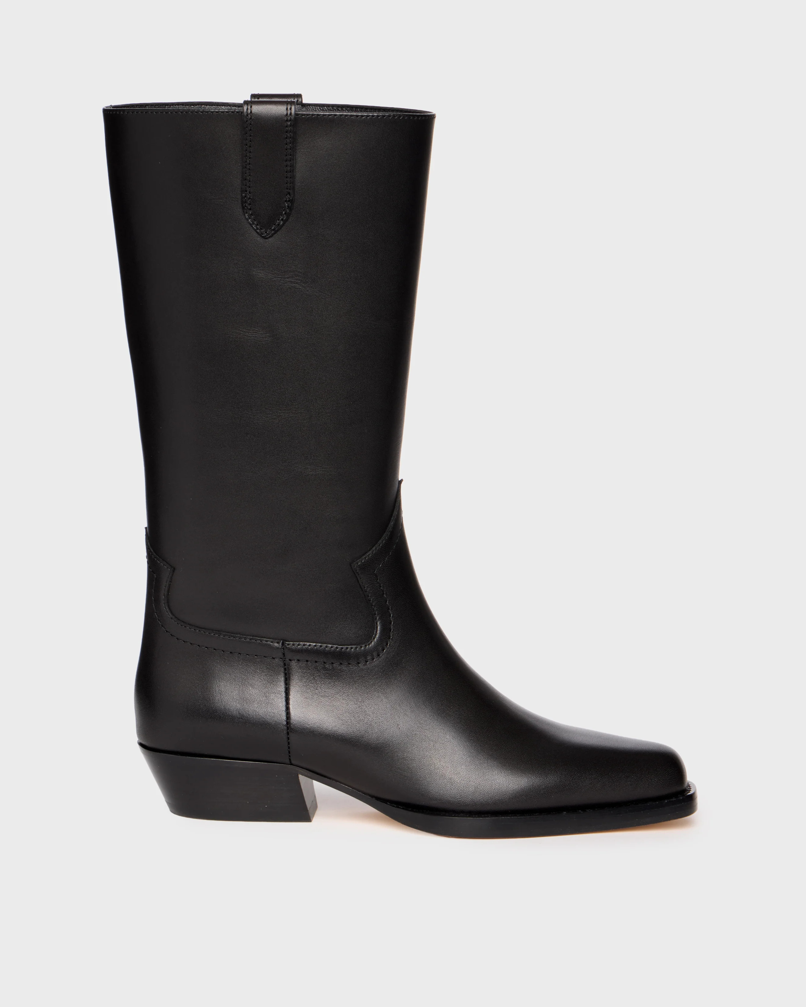 Goldie Boot - Black Leather | Paige