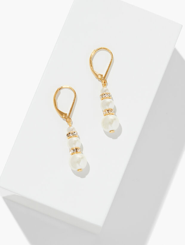 Pearl Garland Drop Earrings | Talbots