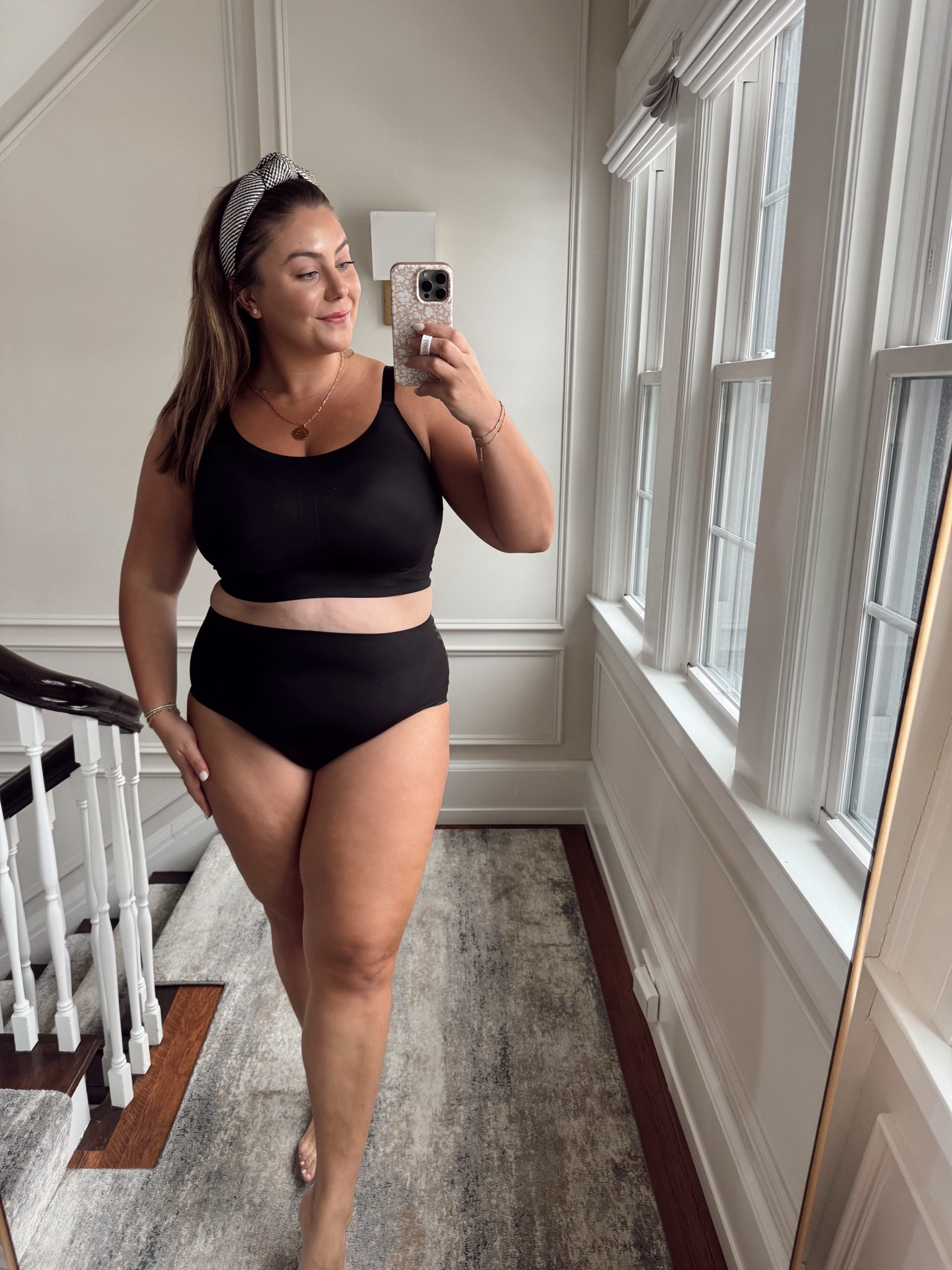 Wearing size 2XL in support bralette & XL in panties. Use CARALYNFS15 at checkout @joineby #ebyoartner

#LTKMidsize #LTKBeauty #LTKStyleTip