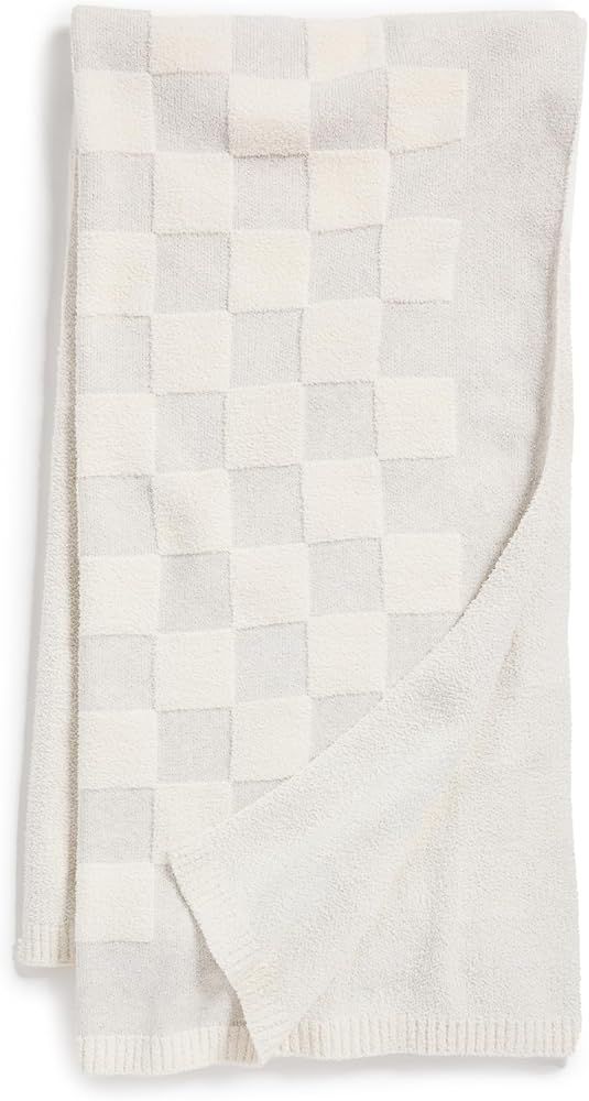 Barefoot Dreams Women's CozyCotton Checkered Throw | Amazon (US)