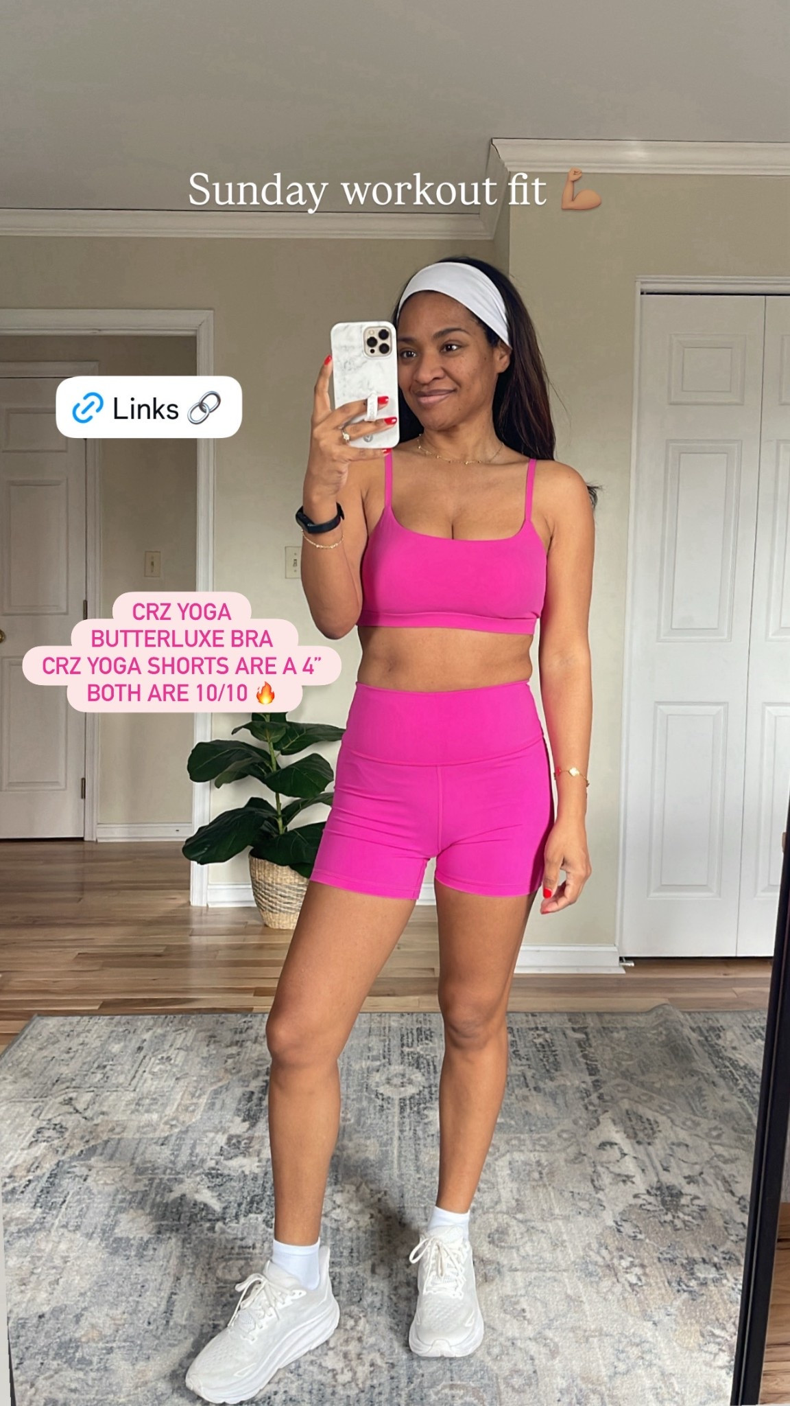 Sunday workout fit! I wear a size medium typically in CRZ Yoga gear! It’s sooo good. Buttery soft and really great on sweat wicking 

#ltkactive #ltkootd #ltkover40