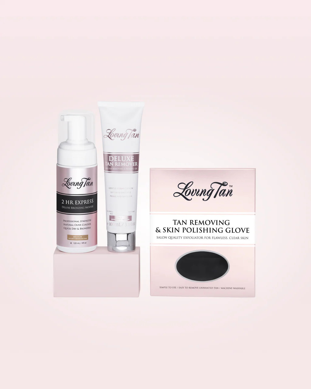 The Tan Remover Express Set Medium | Loving Tan - US