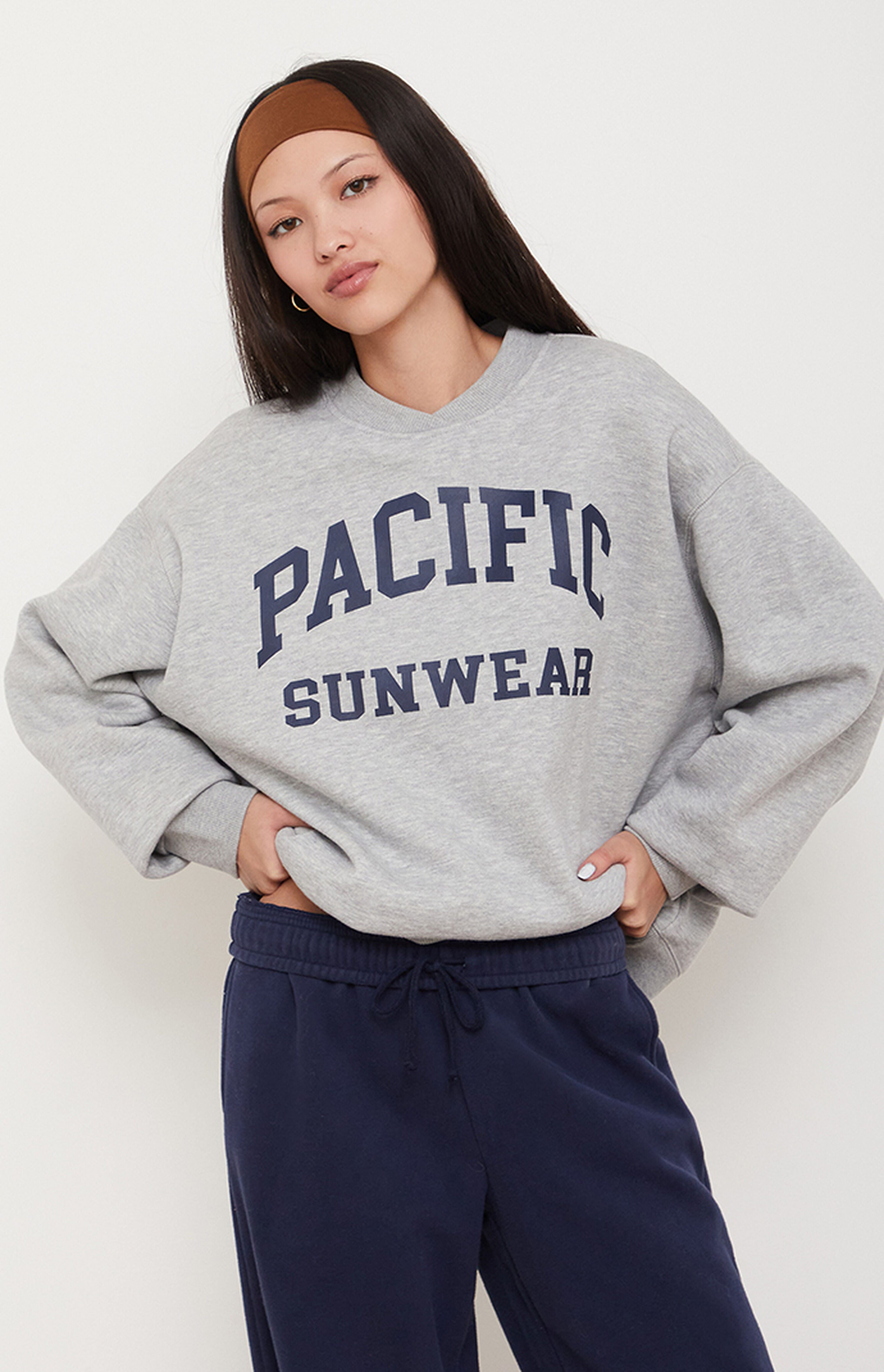 PacSun Pacific Sunwear Varsity Crew Neck Sweatshirt | PacSun