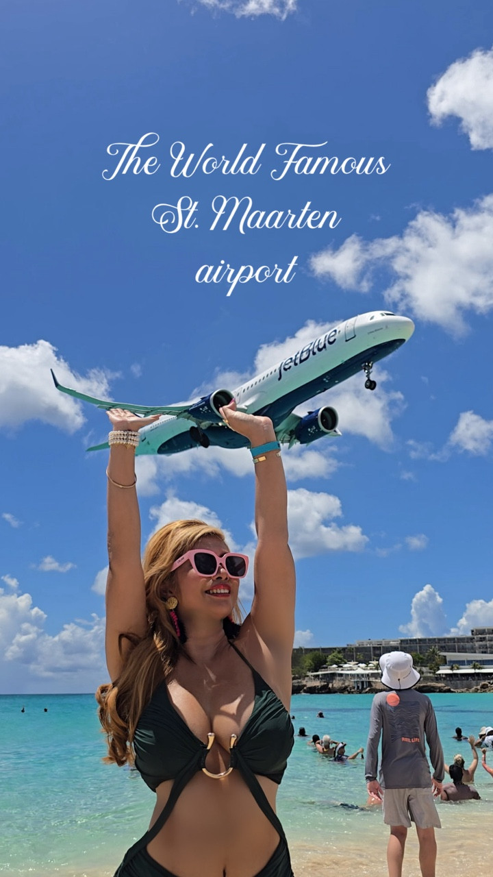 Who needs a catwalk when you’ve got a runway this close? 😍 Dressed in @fashionnova 🩷 Forget first class… this is front row. 🙌 The world’s most epic plane-spotting beach ✈️ 🏖️ @sxmairport at Maho beach, St. Maarten ☀️

#stmaarten #mahobeach #princessjulianaairport #planelanding #fashionnova #ootd #ootdfashion #outfit #ootdstyle #fashion #ootdinspiration