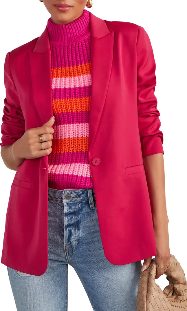 VICI Collection Standards Solid One-Button Blazer | Nordstrom | Nordstrom