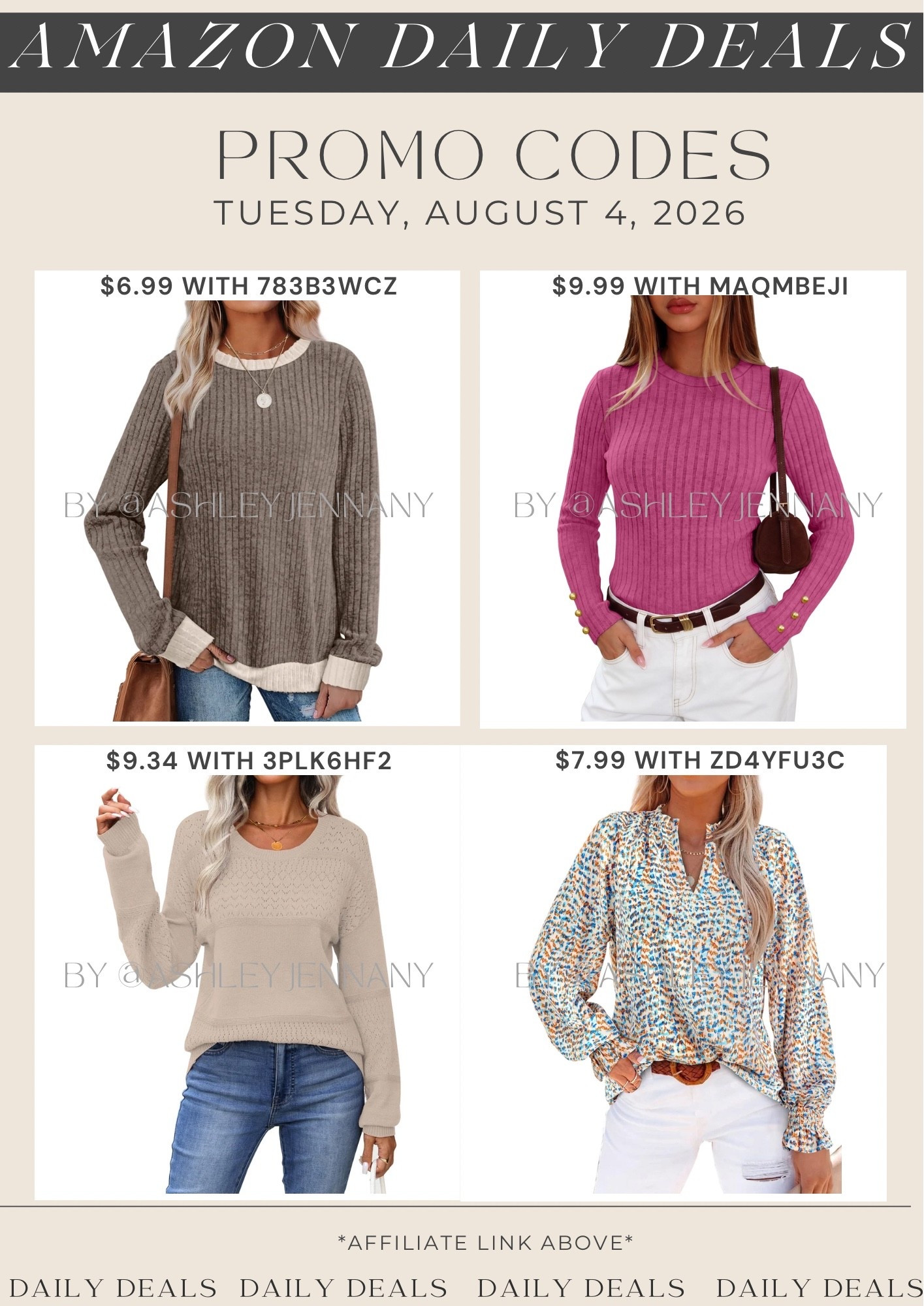 Amazon deals

#LTKSaleAlert #LTKMidsize #LTKSeasonal