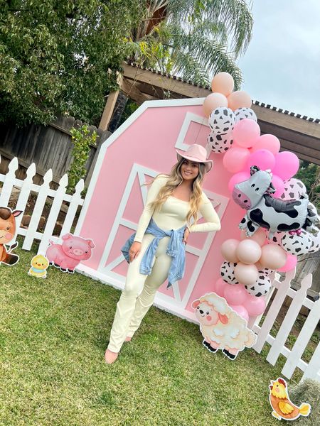The perfect outfit for a cowgirl themed birthday but honestly I would wear this on a regular day! 🥰

#LTKfindsunder50 #LTKstyletip #LTKsalealert