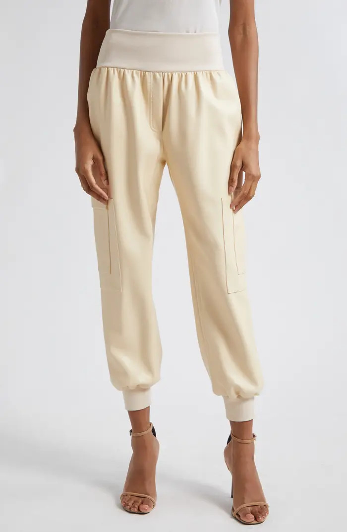 Cinq à Sept Giles Faux Leather Jogger Pants | Nordstrom | Nordstrom