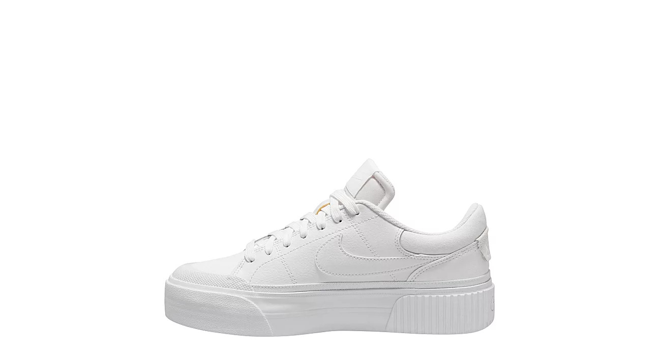 Nike Womens Court Legacy Lift Sneaker - White | Rack Room Shoes